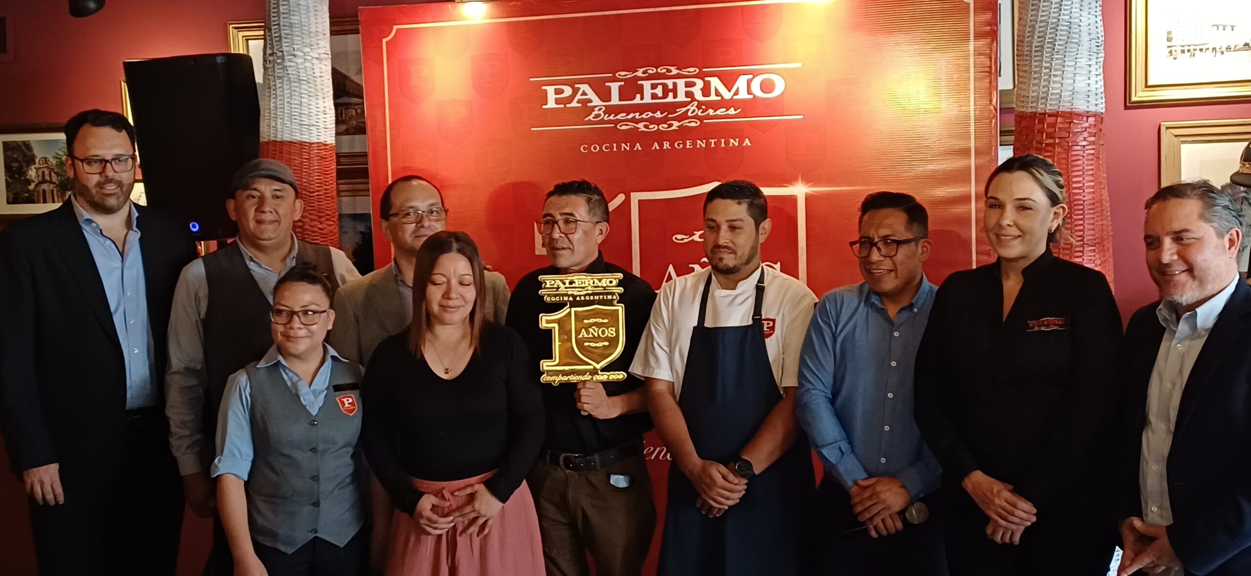 Restaurante Palermo cumple 10 años.