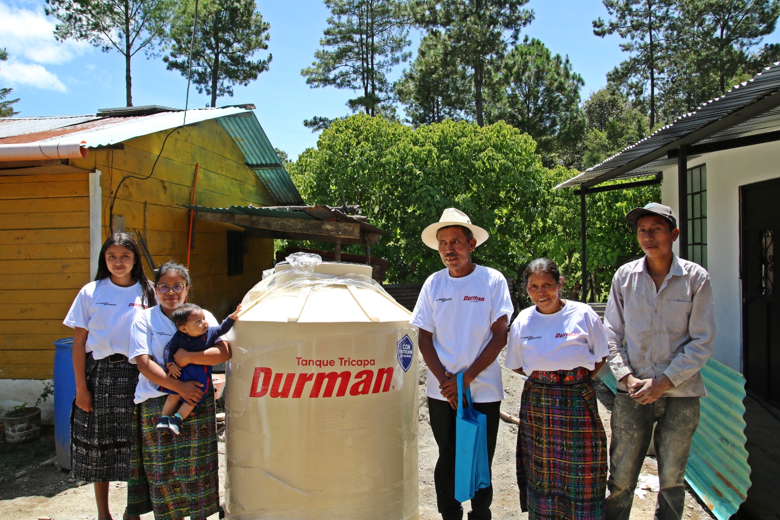 Comunidades vulnerables en Guatemala se benefician con Sistemas de Cosecha de Agua 