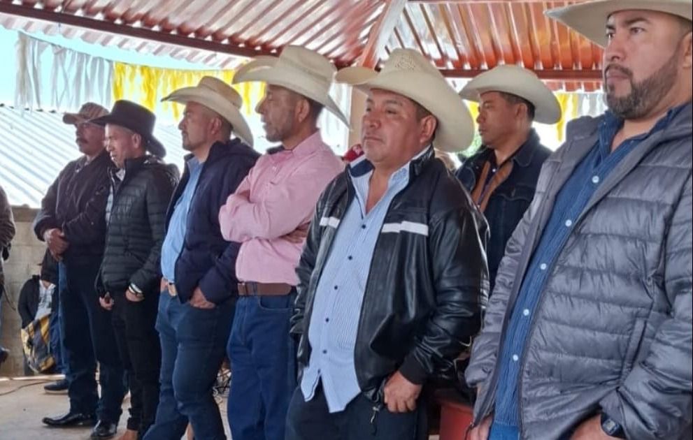 Nueva Directiva de la Junta de Santa María Xalapán elegida en asamblea